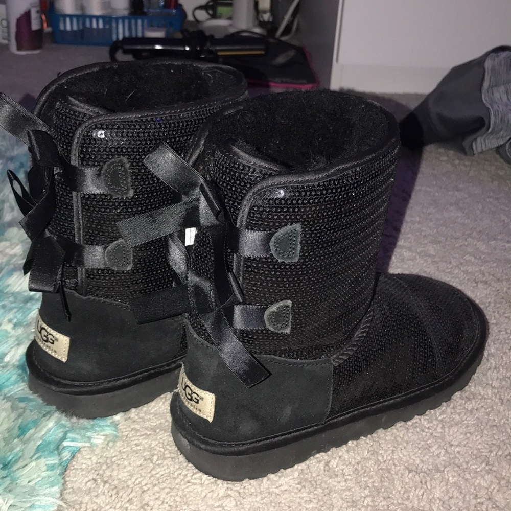 UGG Sparkle Bailey Bow Boots